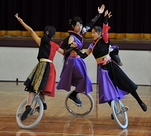 2010年10月23日　町田第二小学校イベント（演技披露･一輪車体験教室）