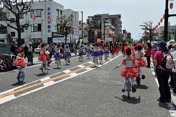 2010年5月9日　第33回大和市民まつりパレード　JAさがみ～引地台公園