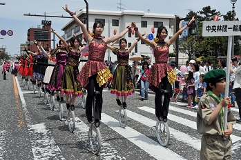 2010年5月9日　第33回大和市民まつりパレード　JAさがみ～引地台公園